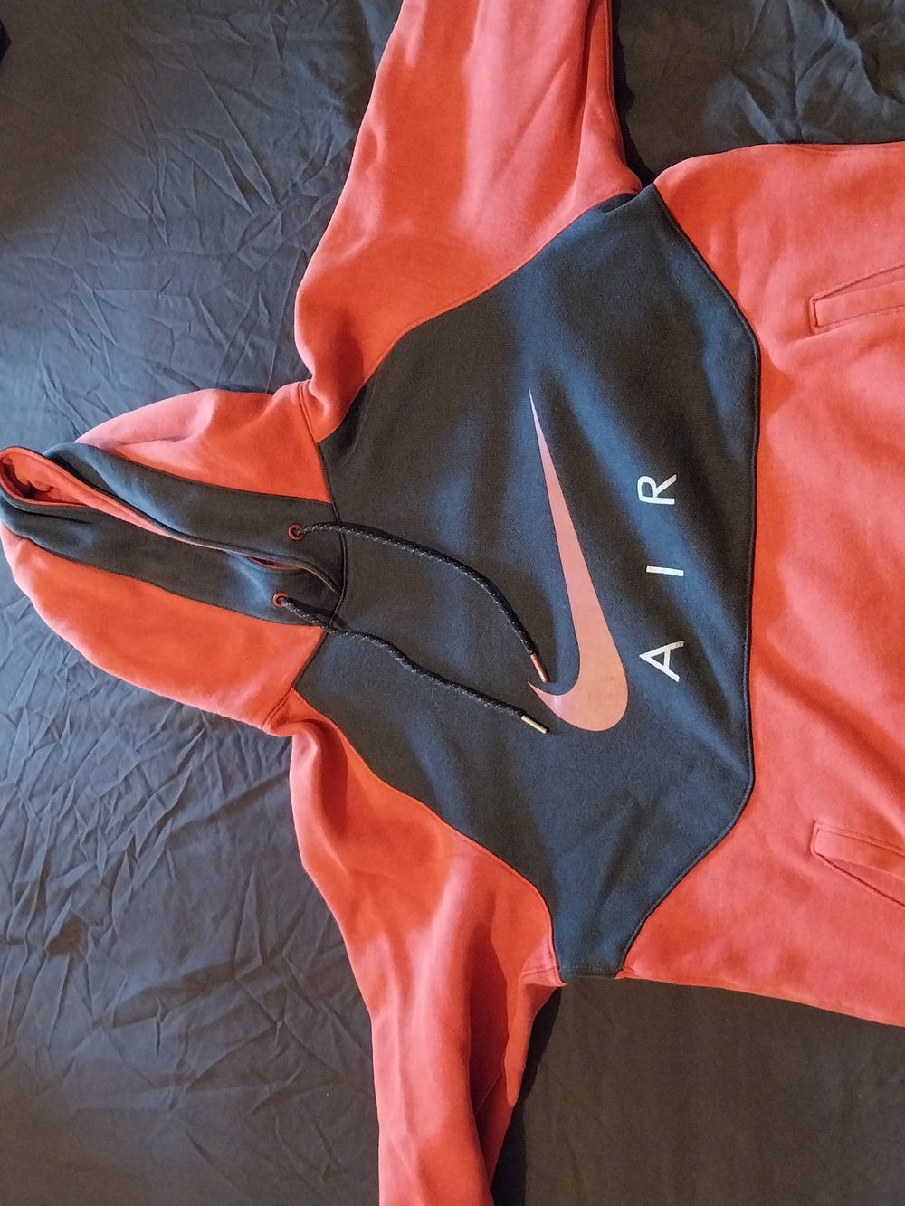 Nike Air Max Graphic Sleeve Sweatshirt - Red